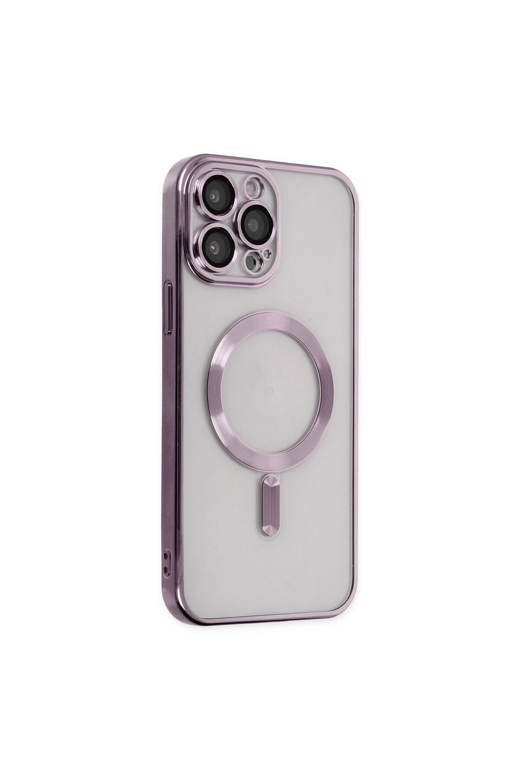 Apple iPhone 13 Pro Max Uyumlu Kılıf Kross Magneticsafe Kapak - Mor