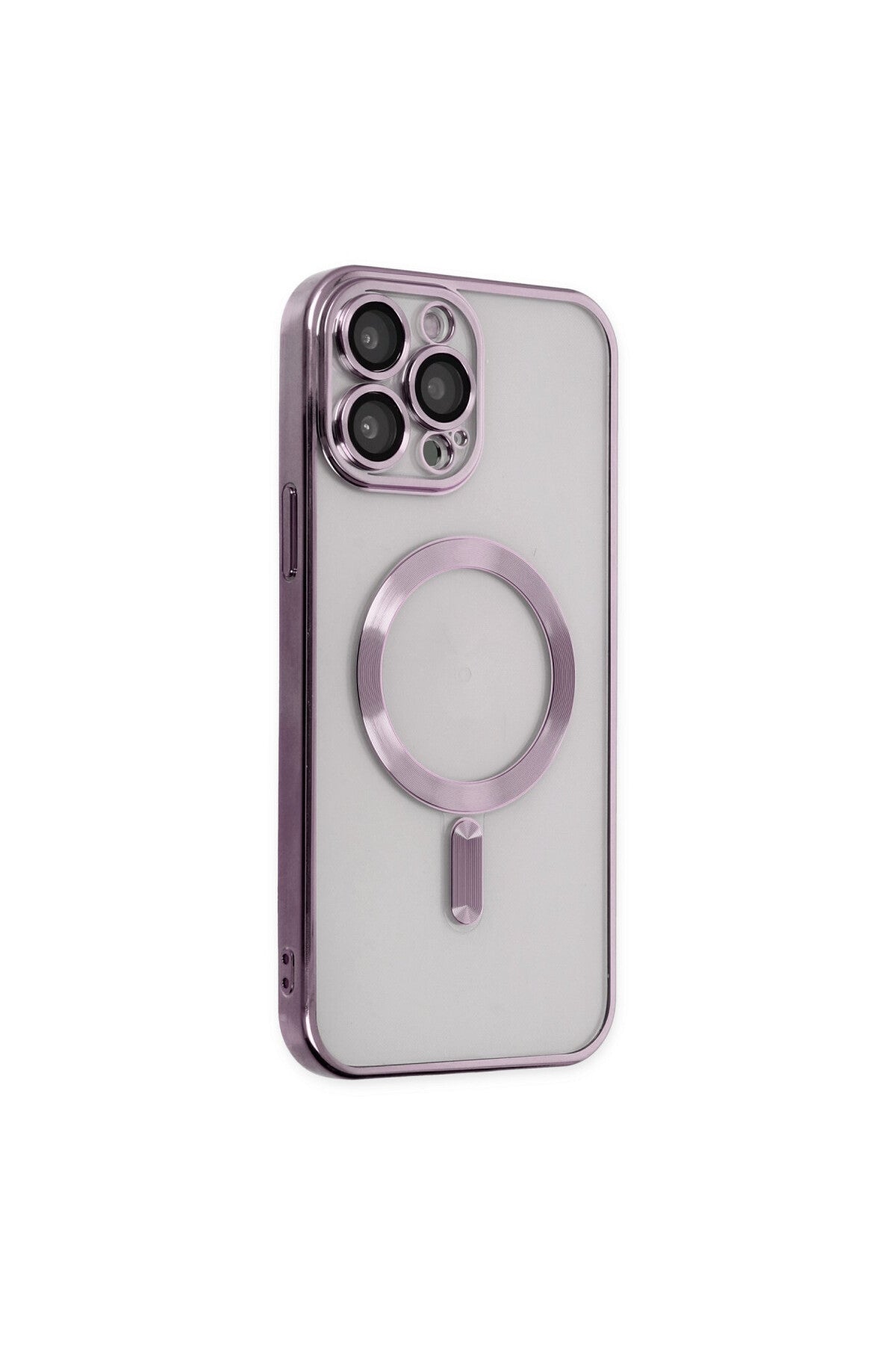 Apple iPhone 13 Pro Max Uyumlu Kılıf Kross Magneticsafe Kapak - Mor