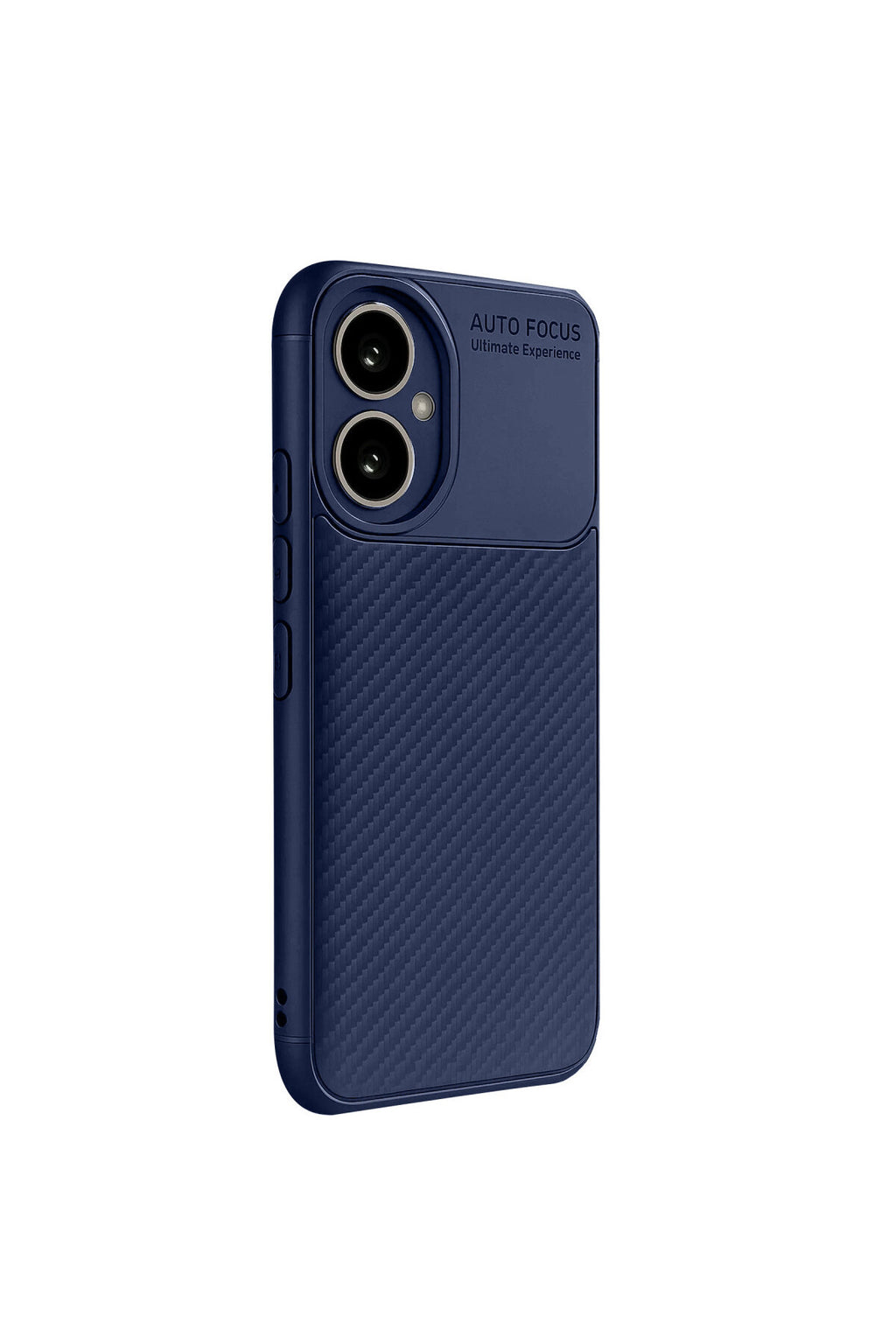 Honor 400 Uyumlu Kılıf Auto Focus Karbon Kapak - Lacivert