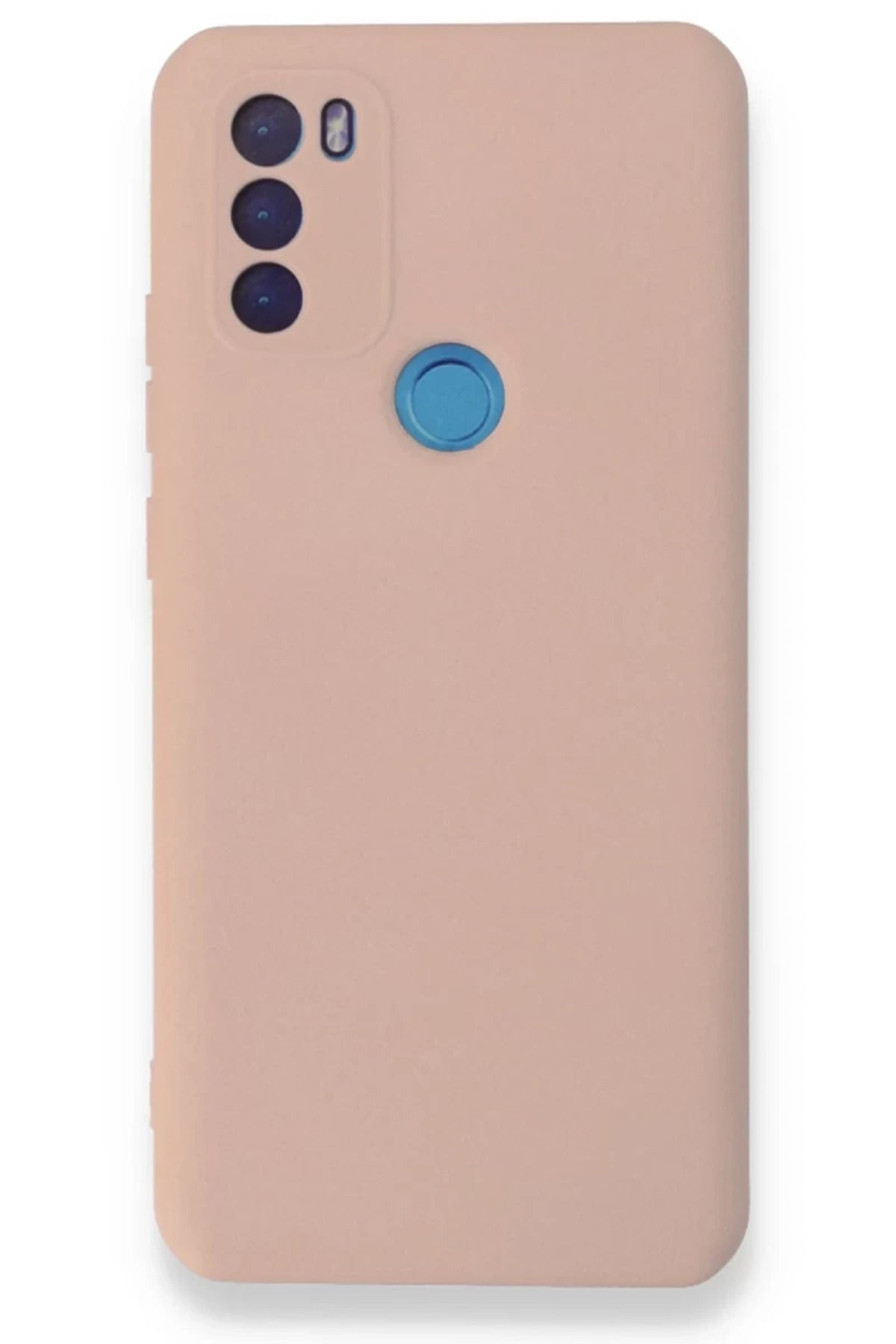 General Mobile GM 21 Plus Kılıf Nano içi Kadife Silikon - Pudra