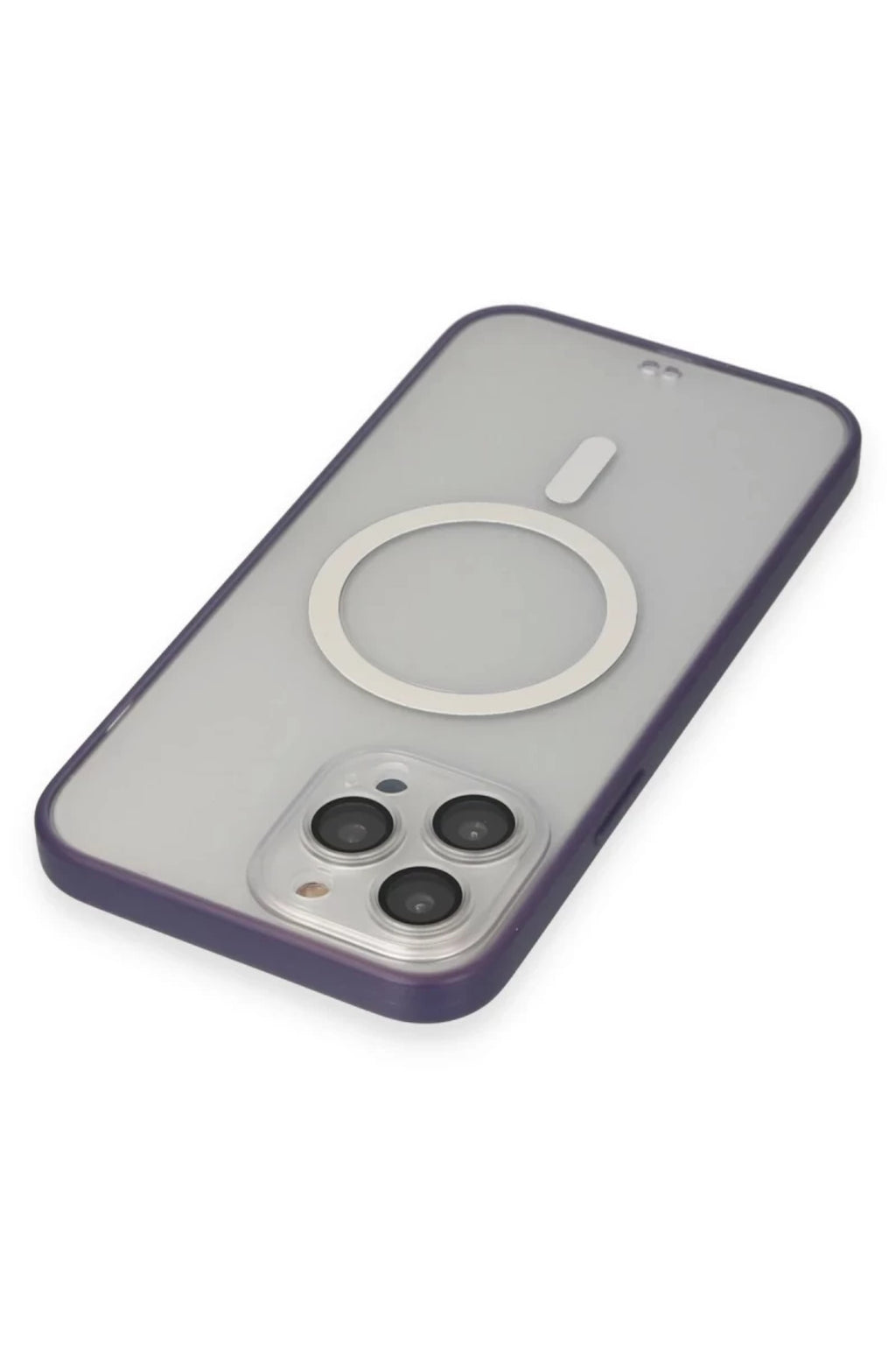 Apple iPhone 14 Pro Max Uyumlu Kılıf Grand Magneticsafe Kapak - Mor