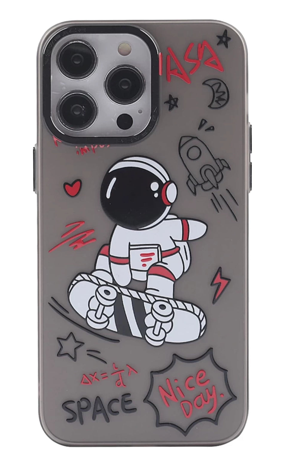 Apple iPhone 14 Pro Max Uyumlu Kılıf Prada Desenli Kapak - Prada Siyah - 1