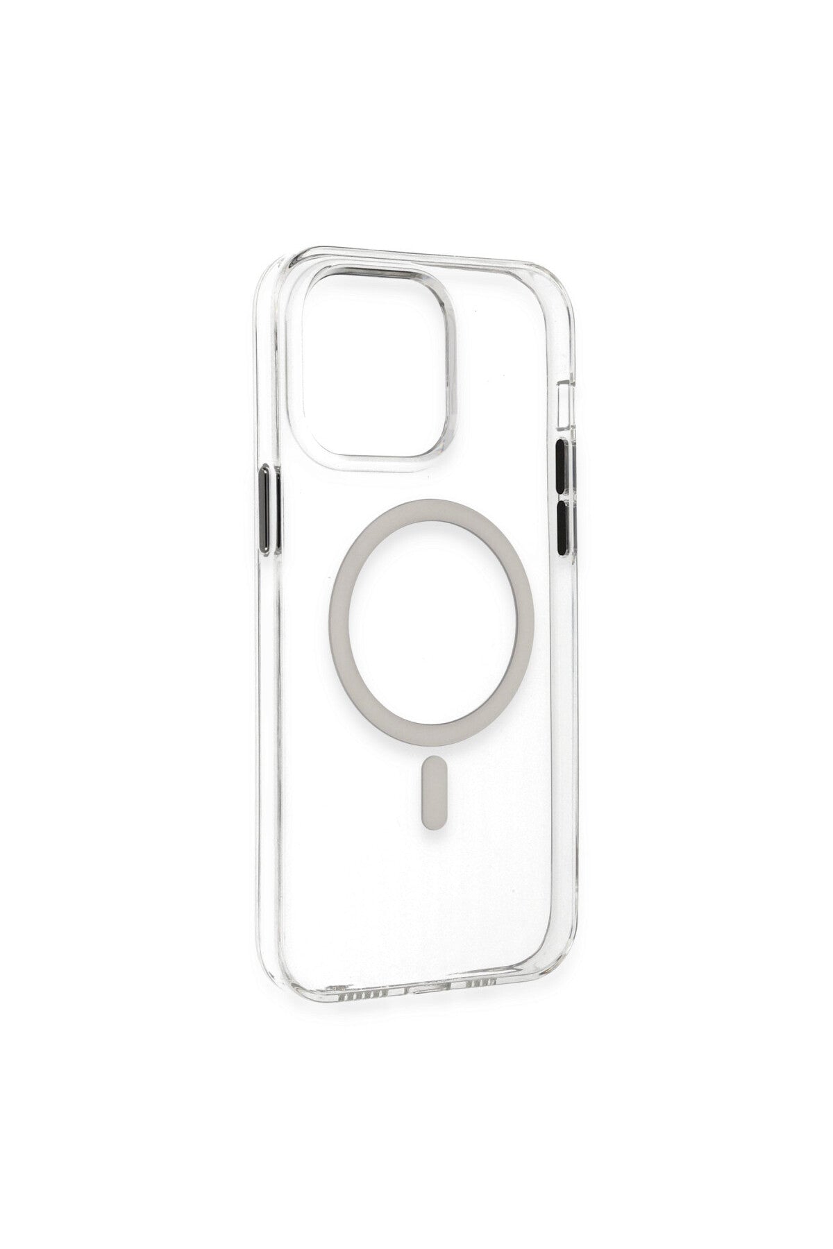 Apple iPhone 14 Pro Max Uyumlu Kılıf Tron Şeffaf Magsafe Kapak - Şeffaf