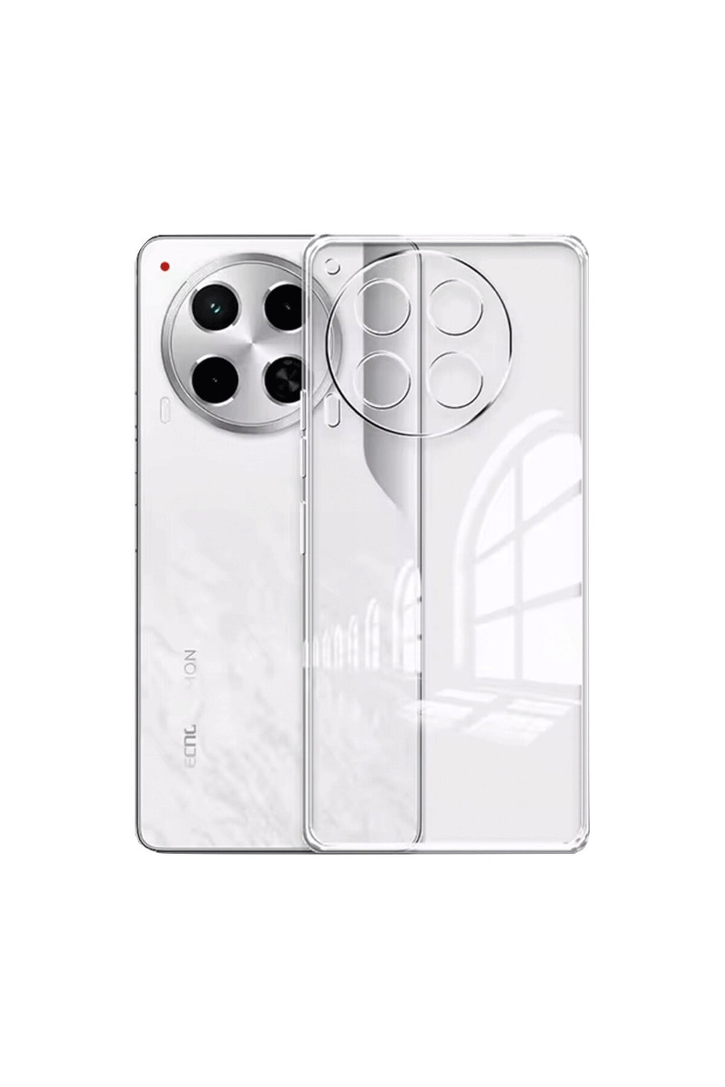 Tecno Camon 30 Uyumlu Kılıf Lüx Şeffaf Silikon