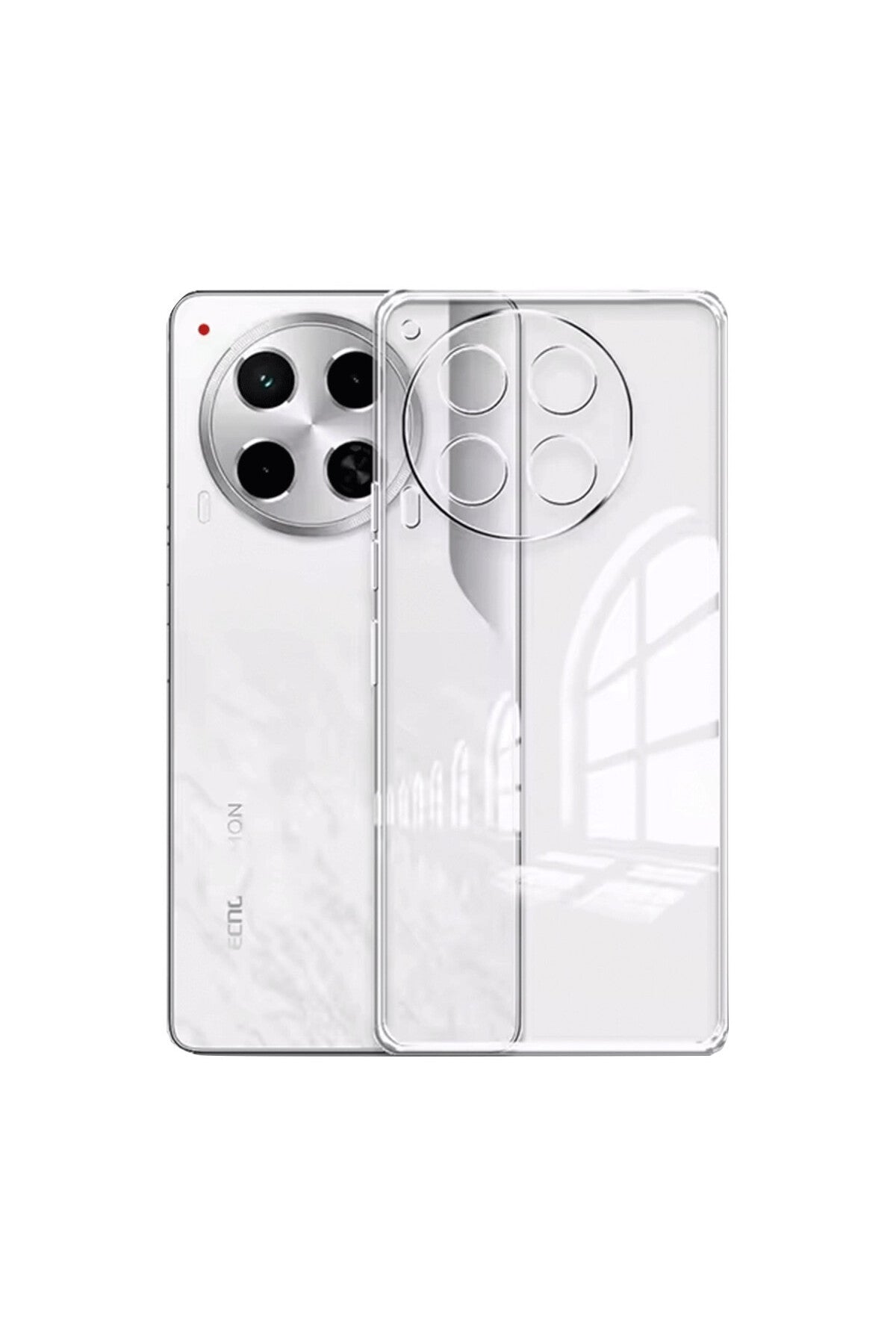 Tecno Camon 30 Uyumlu Kılıf Lüx Şeffaf Silikon