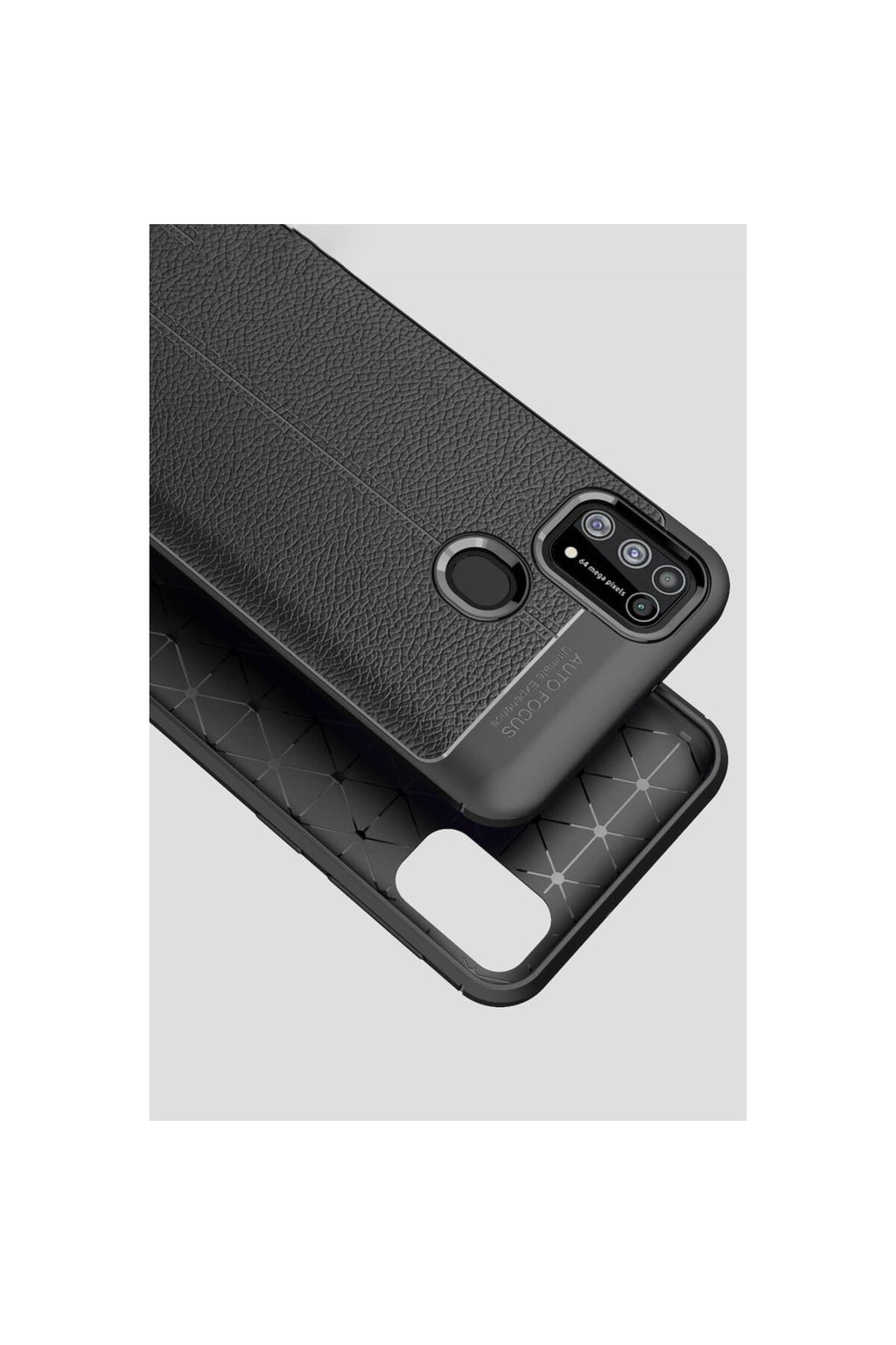 Samsung Galaxy M31 Uyumlu Kılıf Auto Focus Kapak - Kırmızı