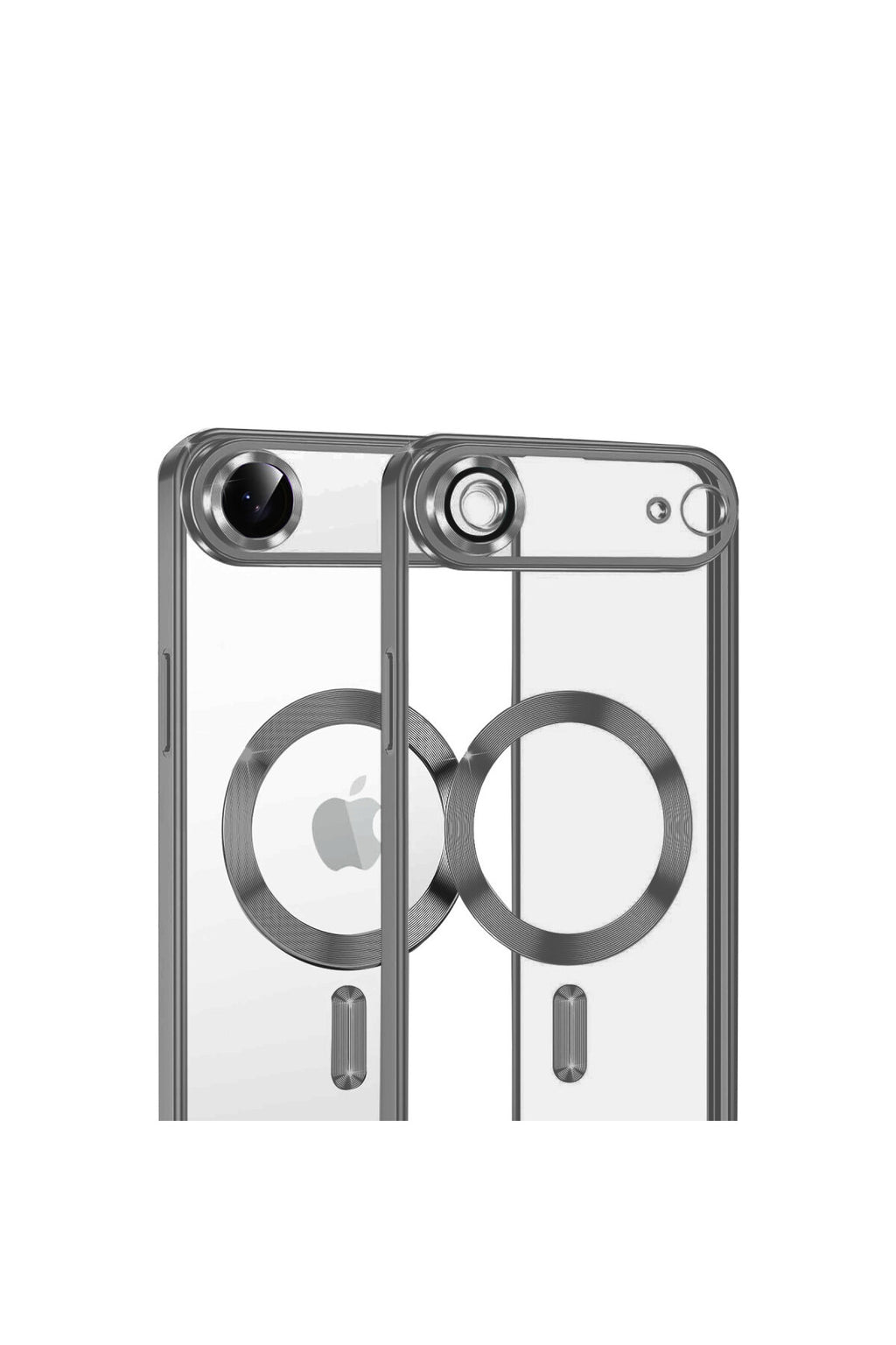 Apple iPhone 17 Air Uyumlu Kross Magneticsafe Kapak - Titan Gri