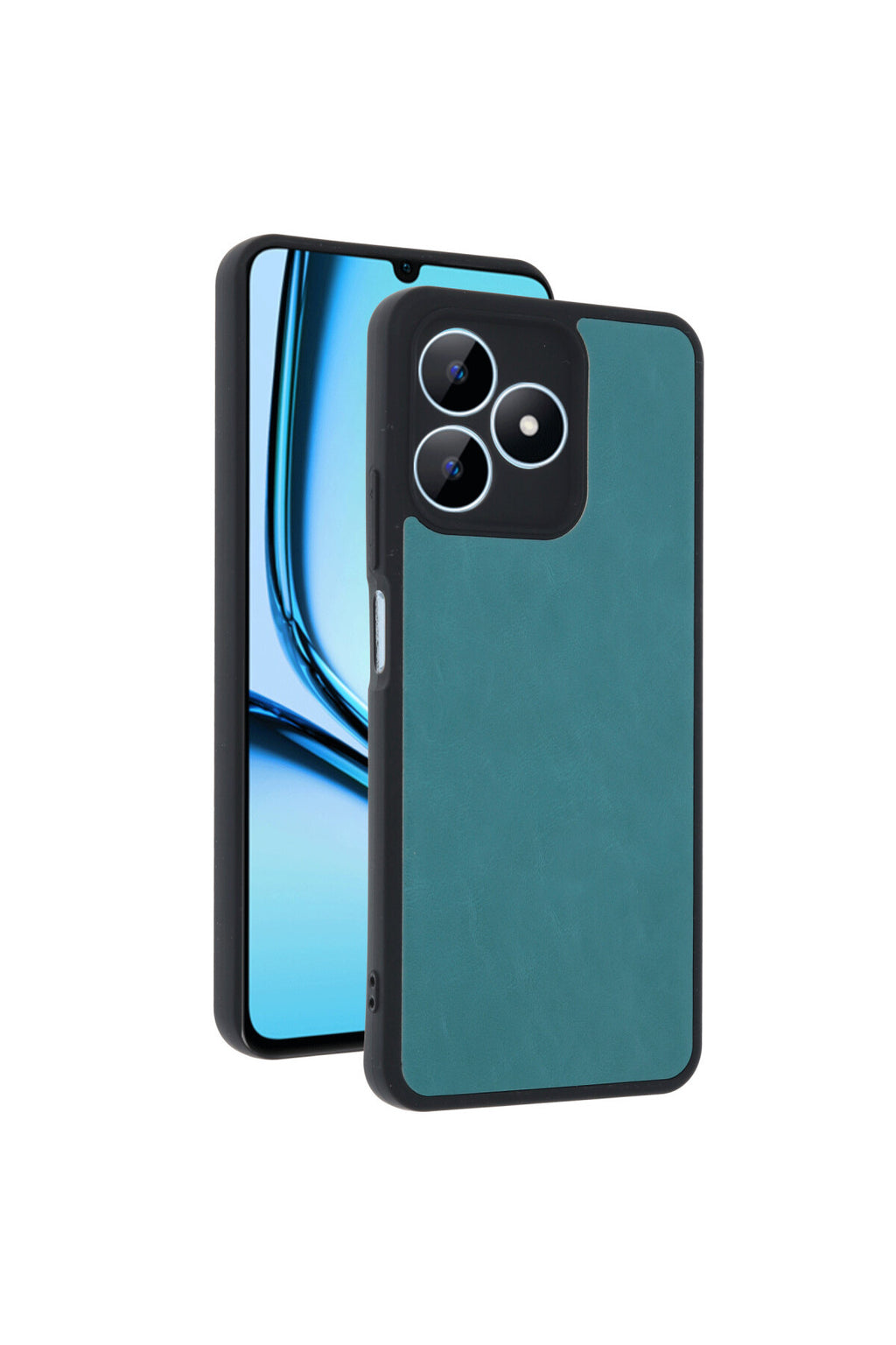 Realme Note 50 4G Uyumlu Kılıf Aras Deri Kapak - Açık Yeşil
