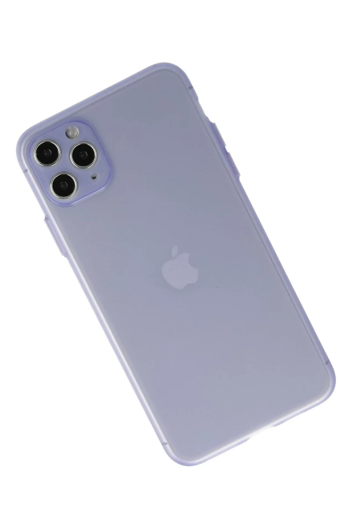 Apple iPhone 11 Pro Max Uyumlu Kılıf Puma Silikon - Mor