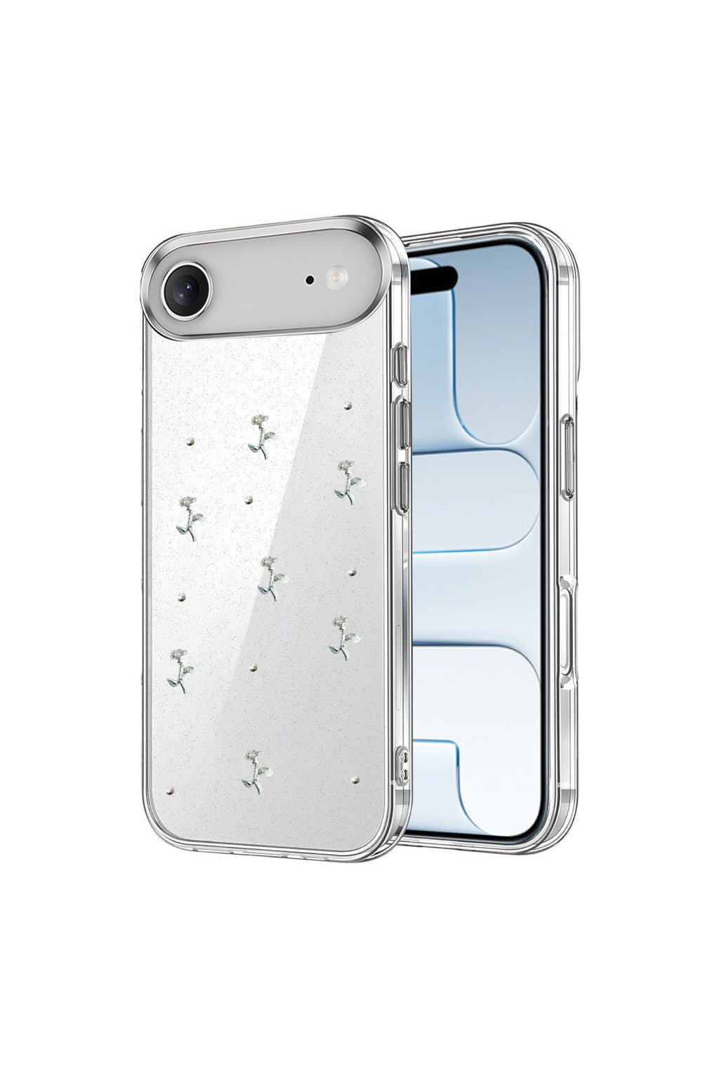 Apple iPhone 17 Air Uyumlu Fiyonk Desenli Kapak - Desen 4