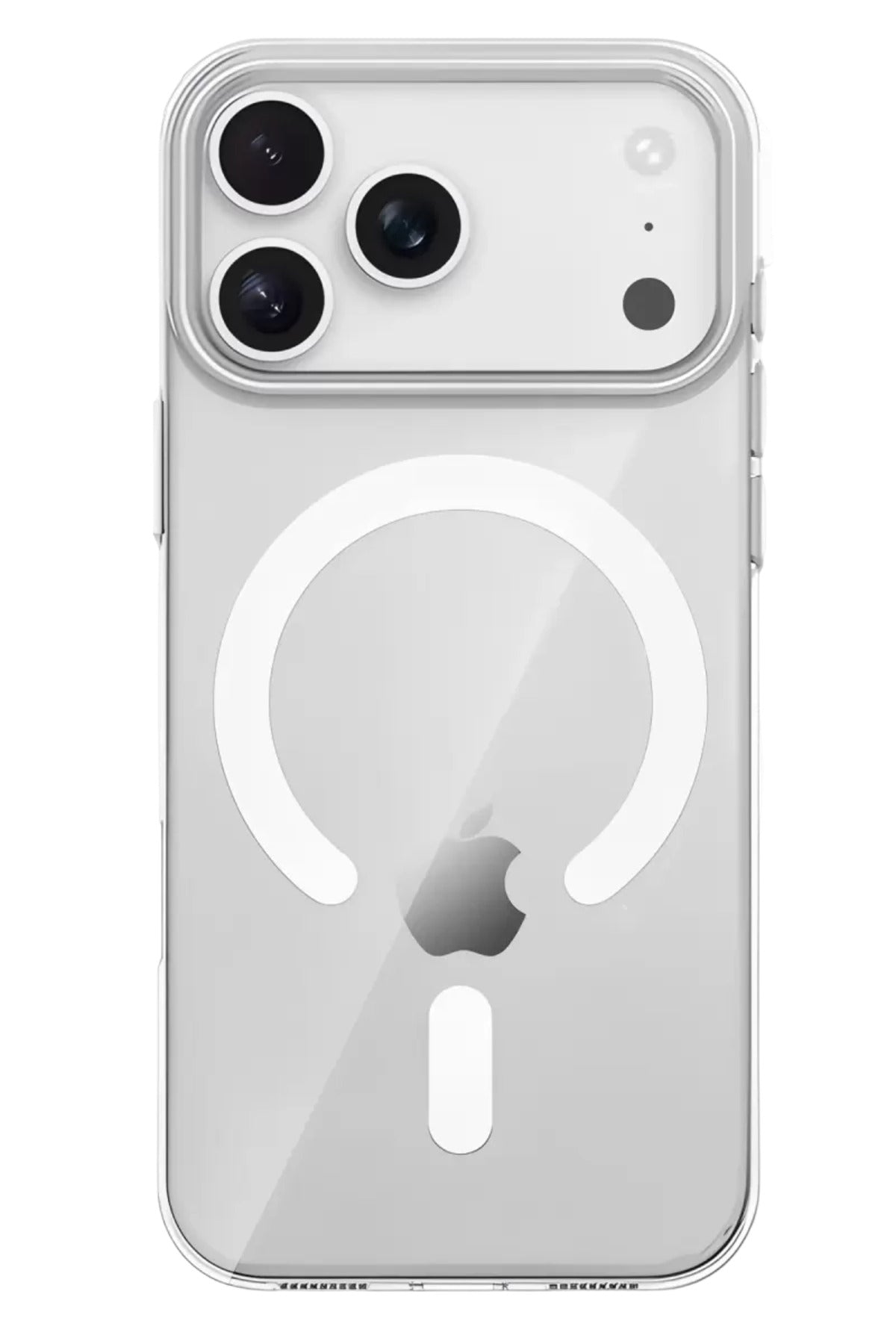 Joko Apple iPhone 17 Pro Max Uyumlu PC Blank Magsafe Kapak - Şeffaf