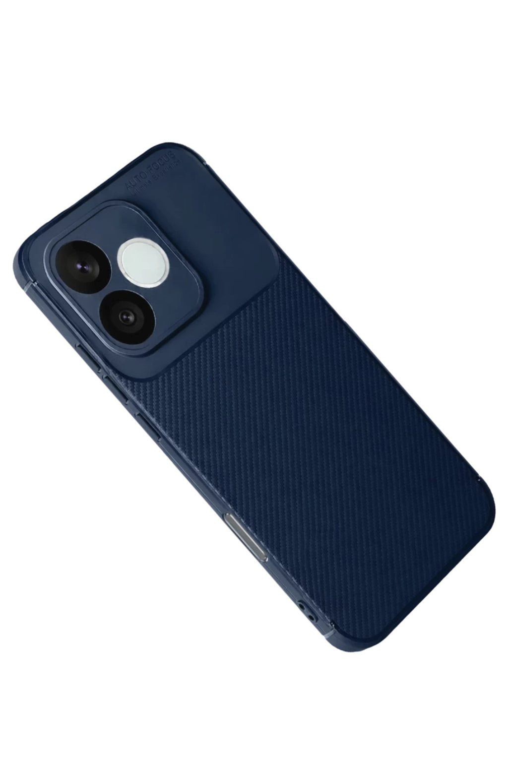 Huawei Honor 600 Lite Uyumlu Auto Focus Karbon Kapak - Lacivert