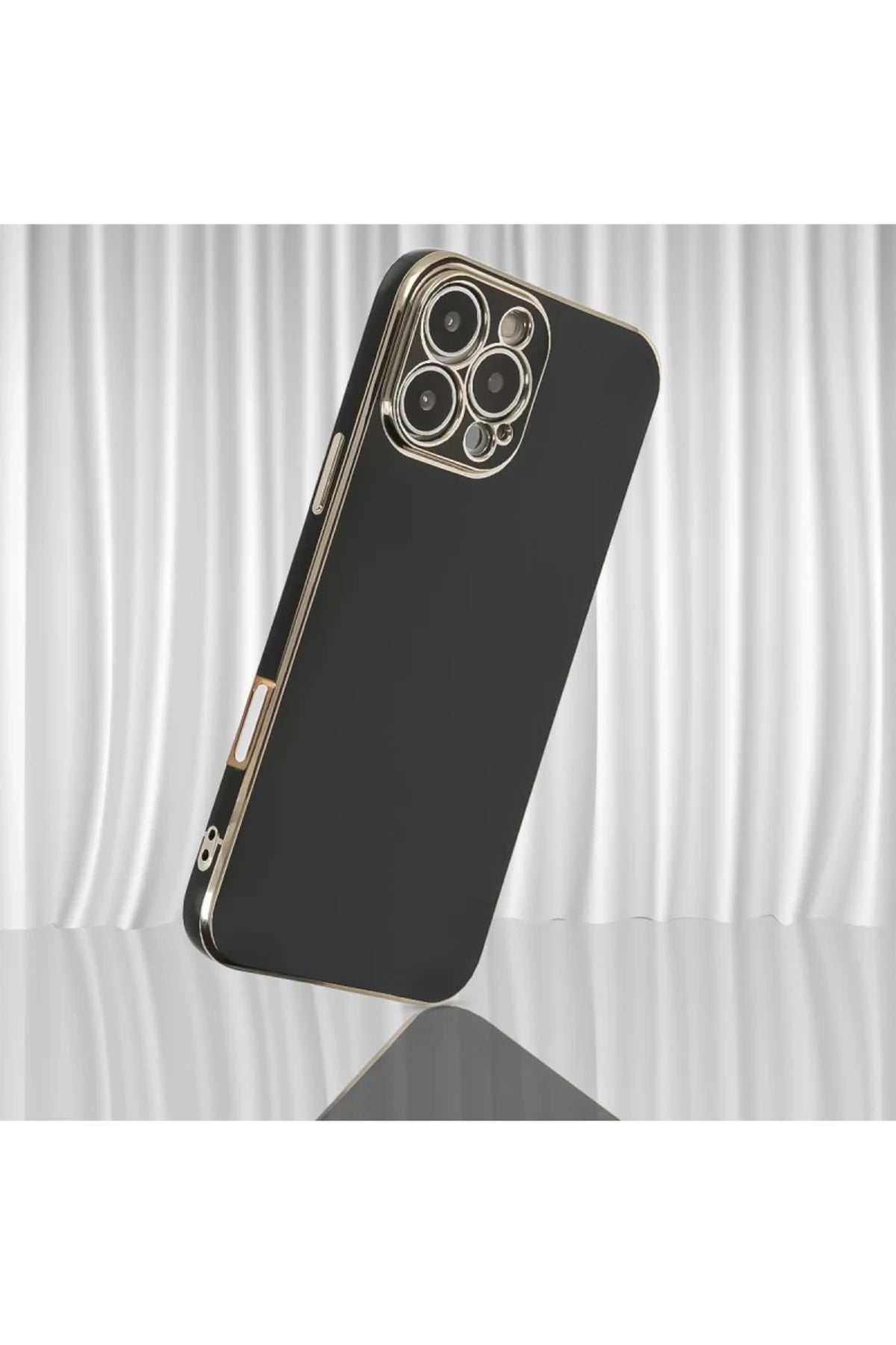 Apple iPhone 16 Pro Uyumlu Kılıf Volet Silikon - Kırmızı
