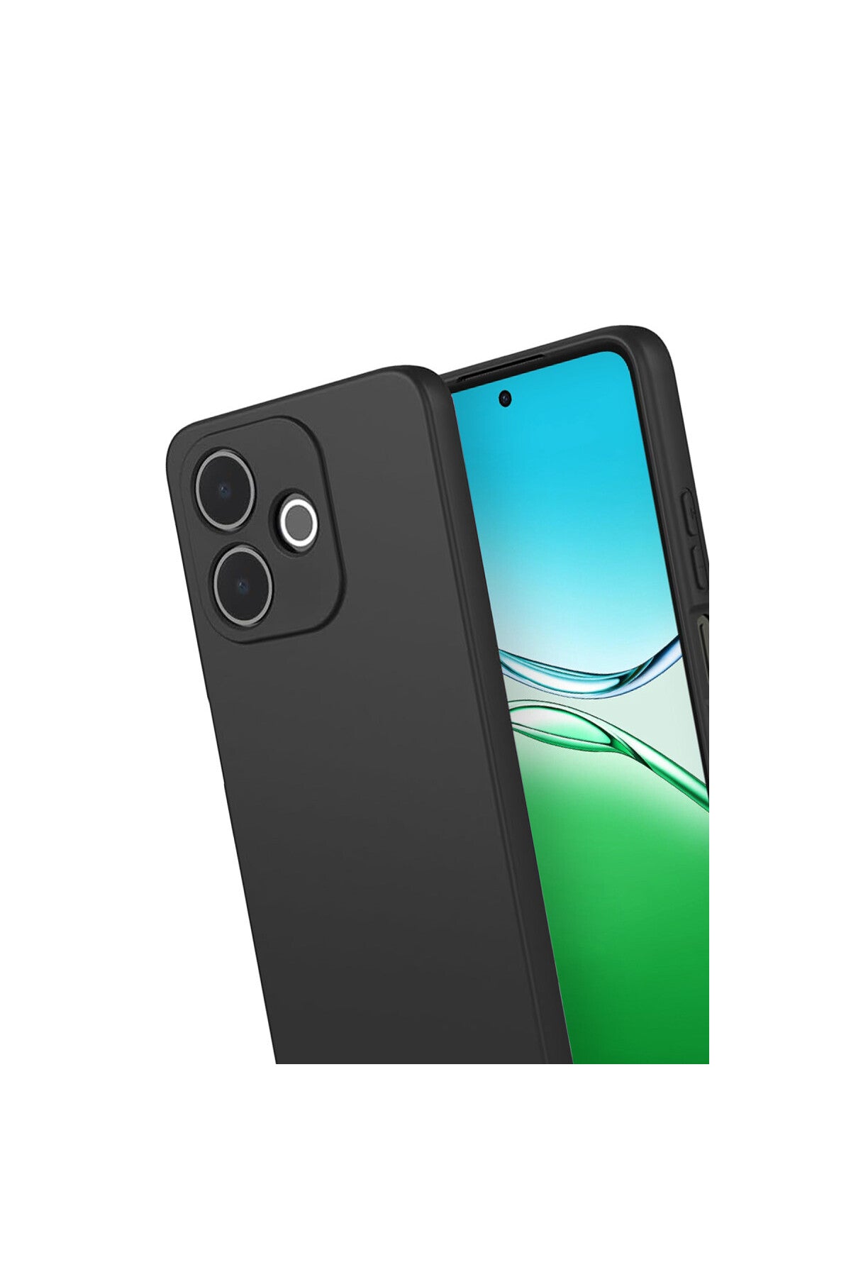 Oppo A5 Pro 4G Uyumlu First Silikon - Siyah