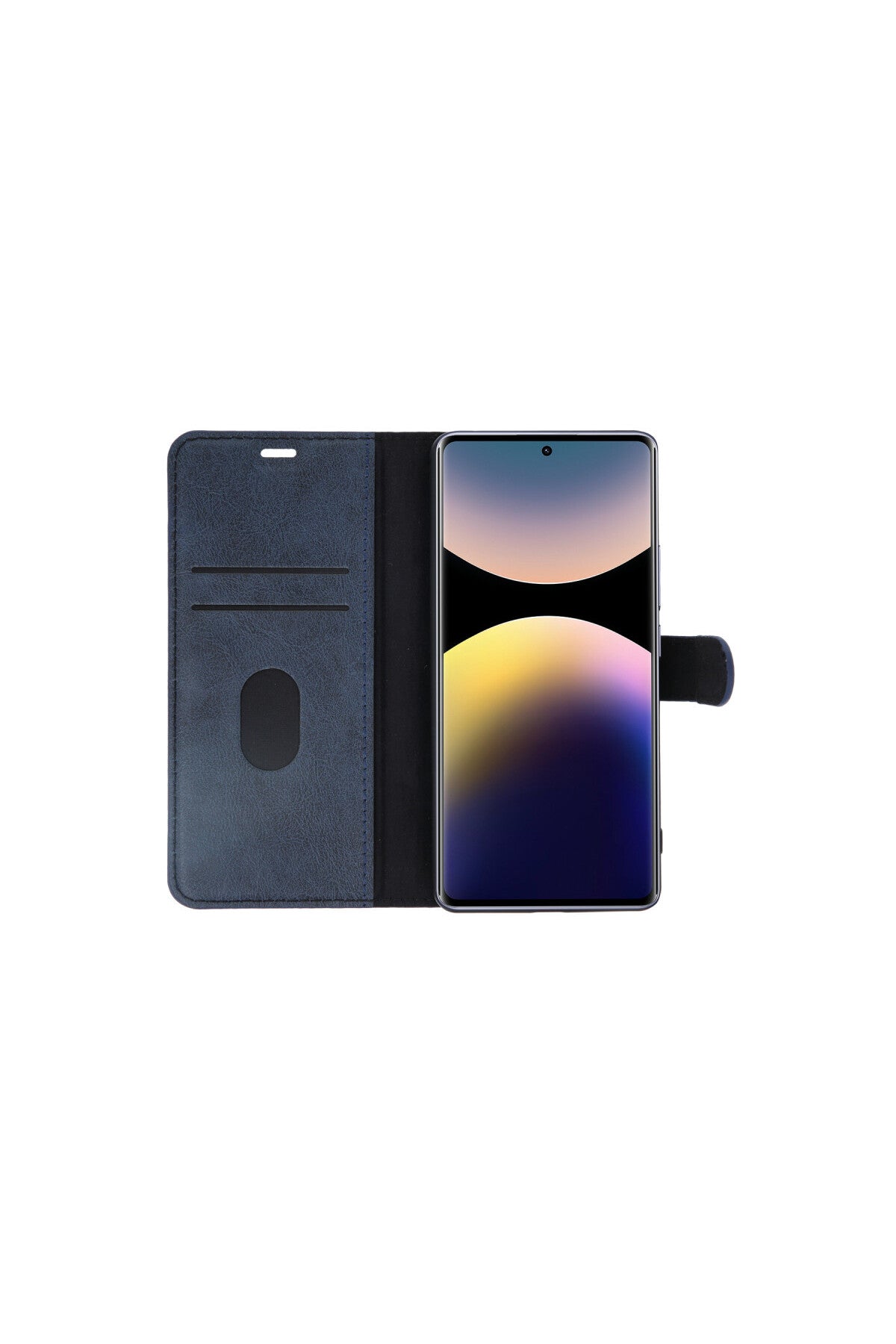 Xiaomi Redmi Note 14 Pro 4G Uyumlu Kılıf Trend S Plus Kapaklı Kılıf - Lacivert