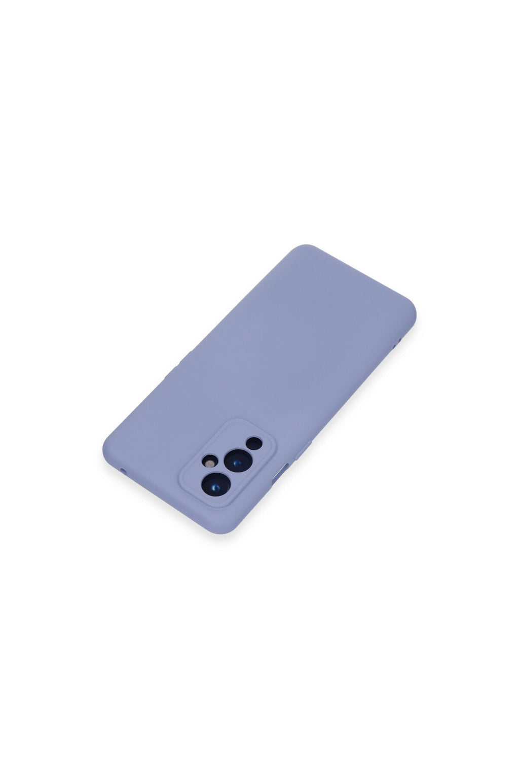 One Plus 9 Kılıf Nano içi Kadife Silikon - Lila