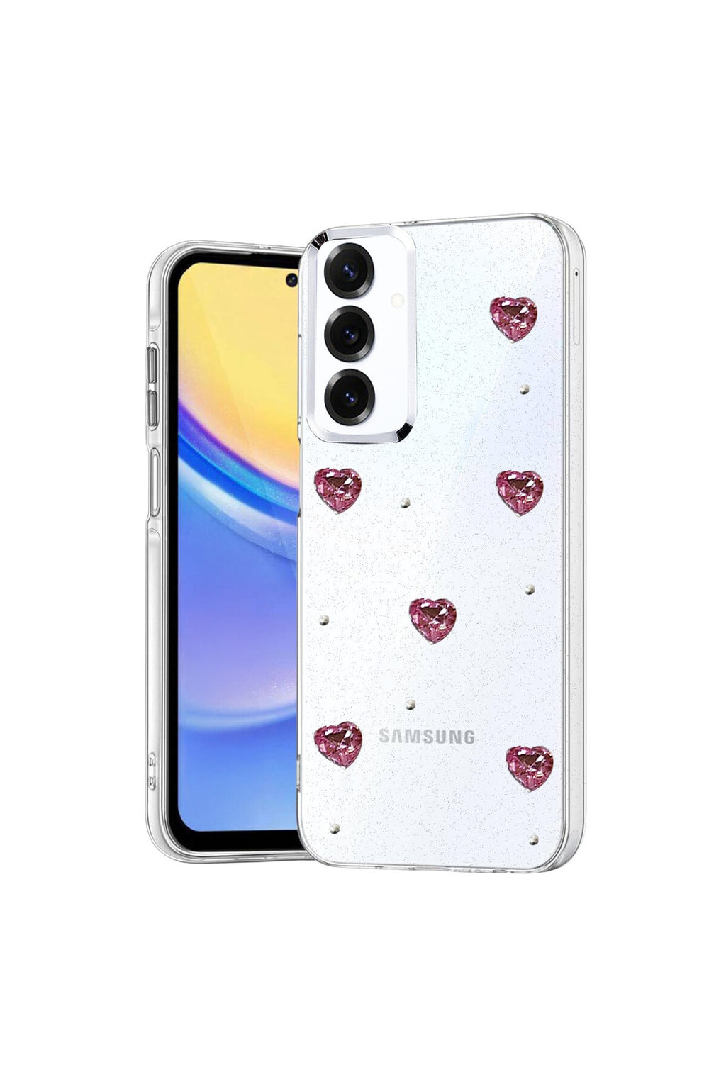Samsung Galaxy S25 Uyumlu Fiyonk Desenli Kapak - Desen 3