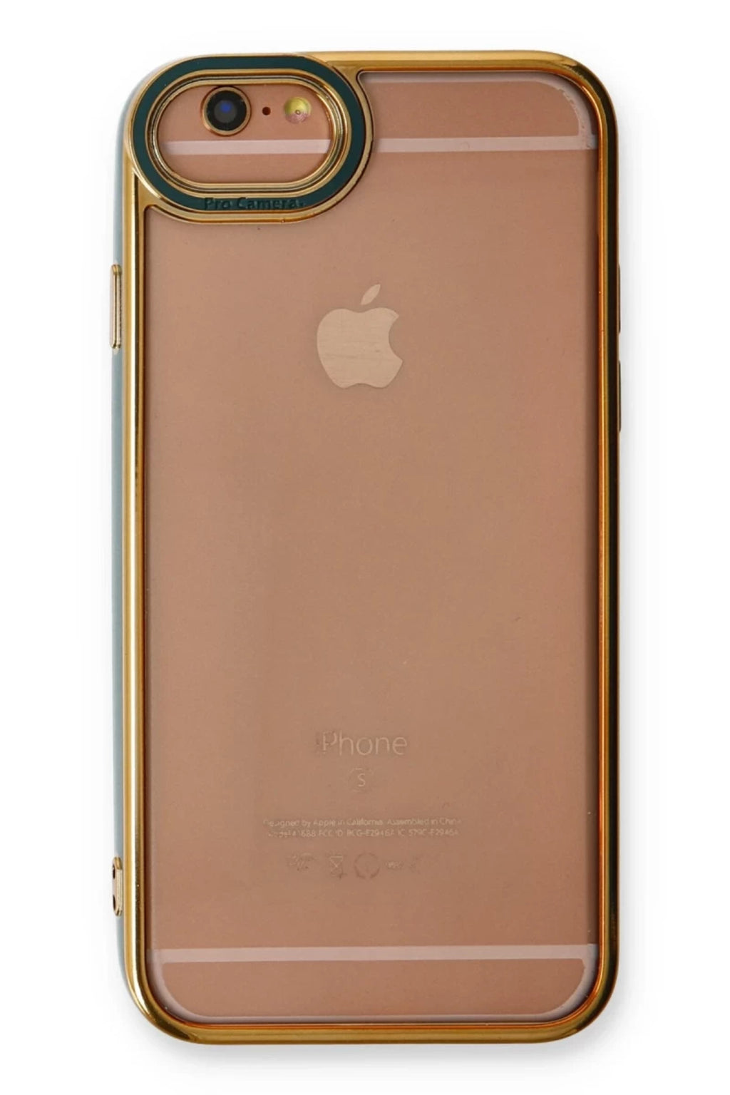 Apple iPhone 6 Uyumlu Kılıf Liva Lens Silikon - Yeşil