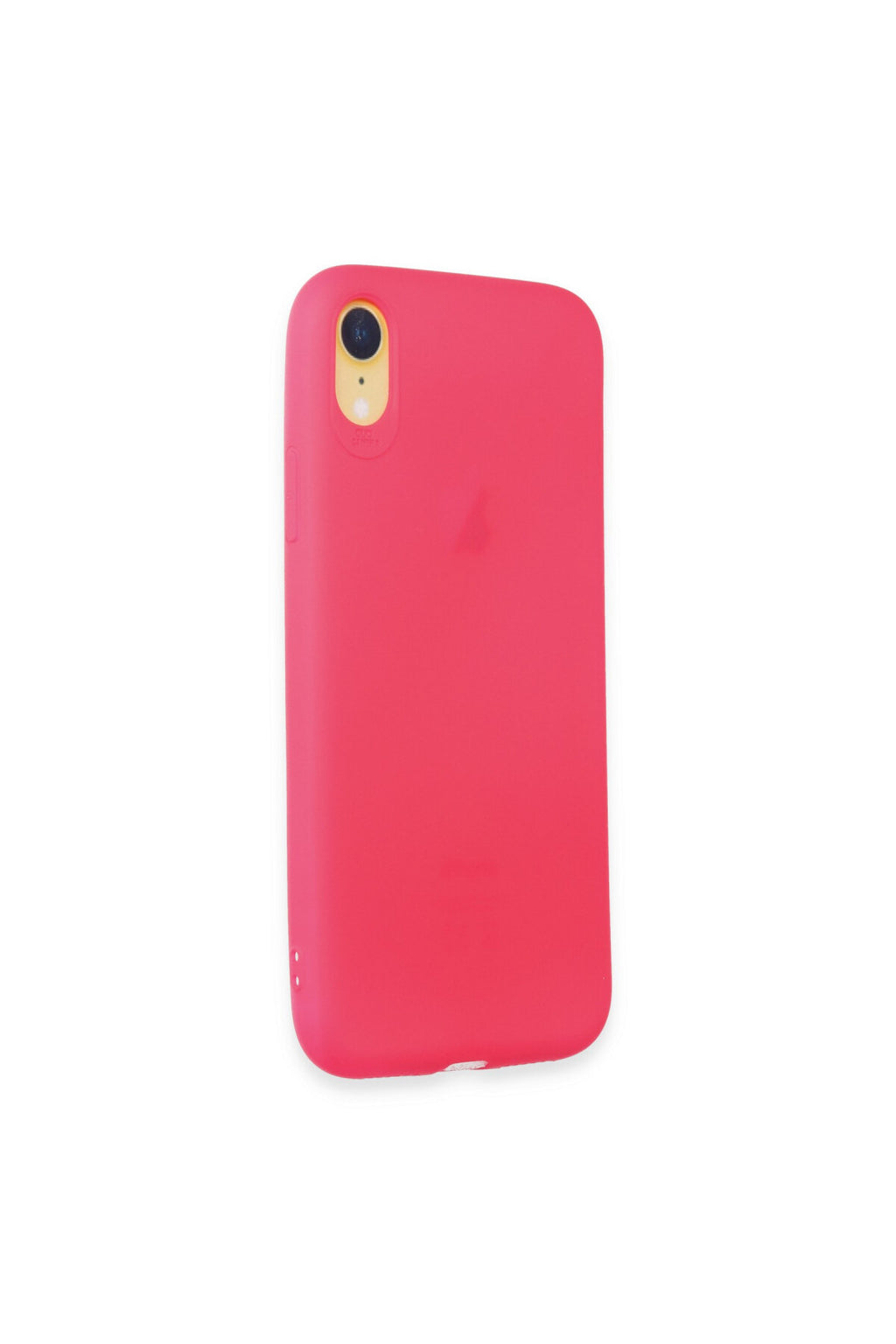 Apple iPhone XR Uyumlu Kılıf First Silikon - Pembe