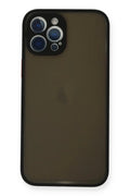 Apple iPhone 12 Pro Uyumlu Kılıf Montreal Silikon Kapak - Siyah