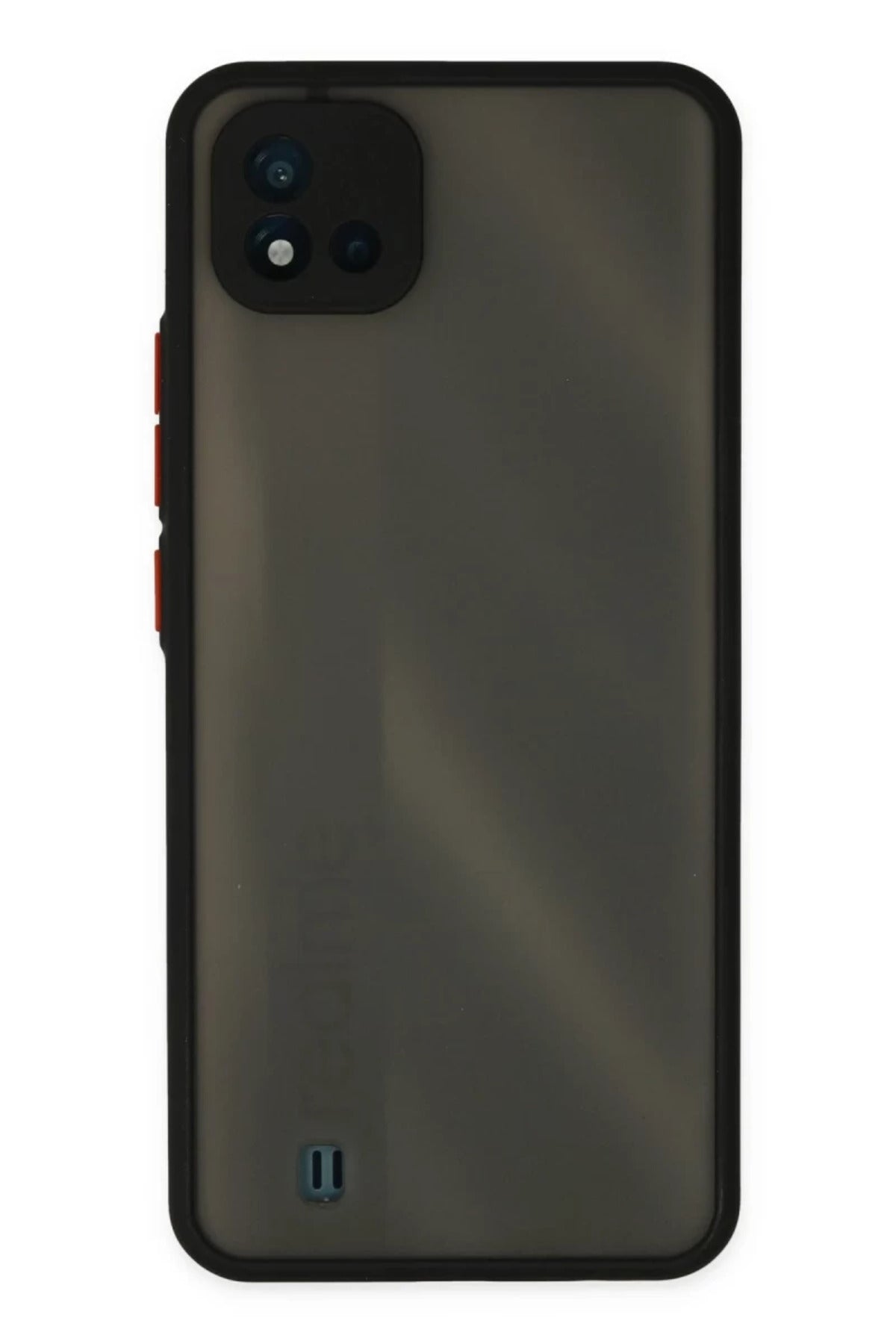 Realme C11 2021 Uyumlu Kılıf Montreal Silikon Kapak - Siyah