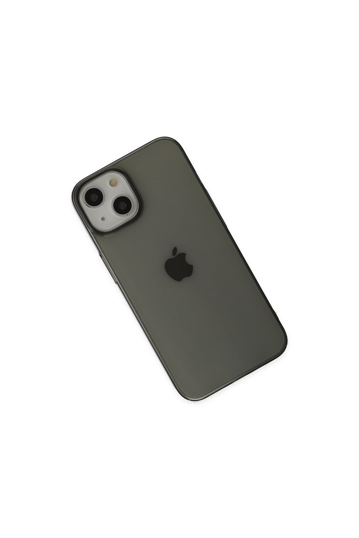 Apple iPhone 14 Plus Uyumlu Kılıf Pc Sert Şeffaf Kapak - Siyah