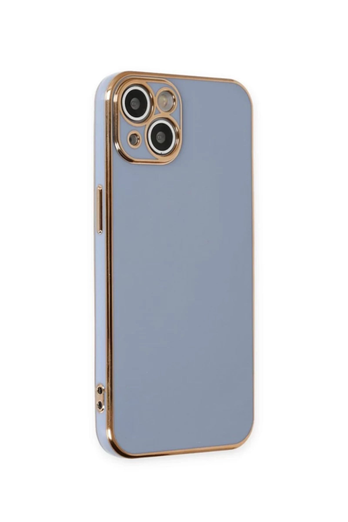 Apple iPhone 15 Uyumlu Kılıf Volet Silikon - Mavi