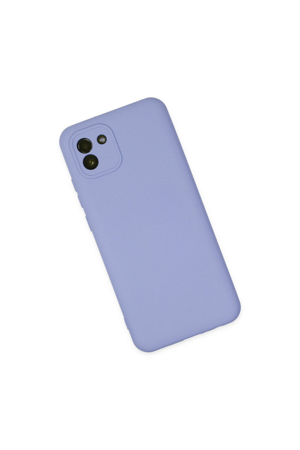 Samsung Galaxy A03 Uyumlu Kılıf Nano içi Kadife Silikon - Lila