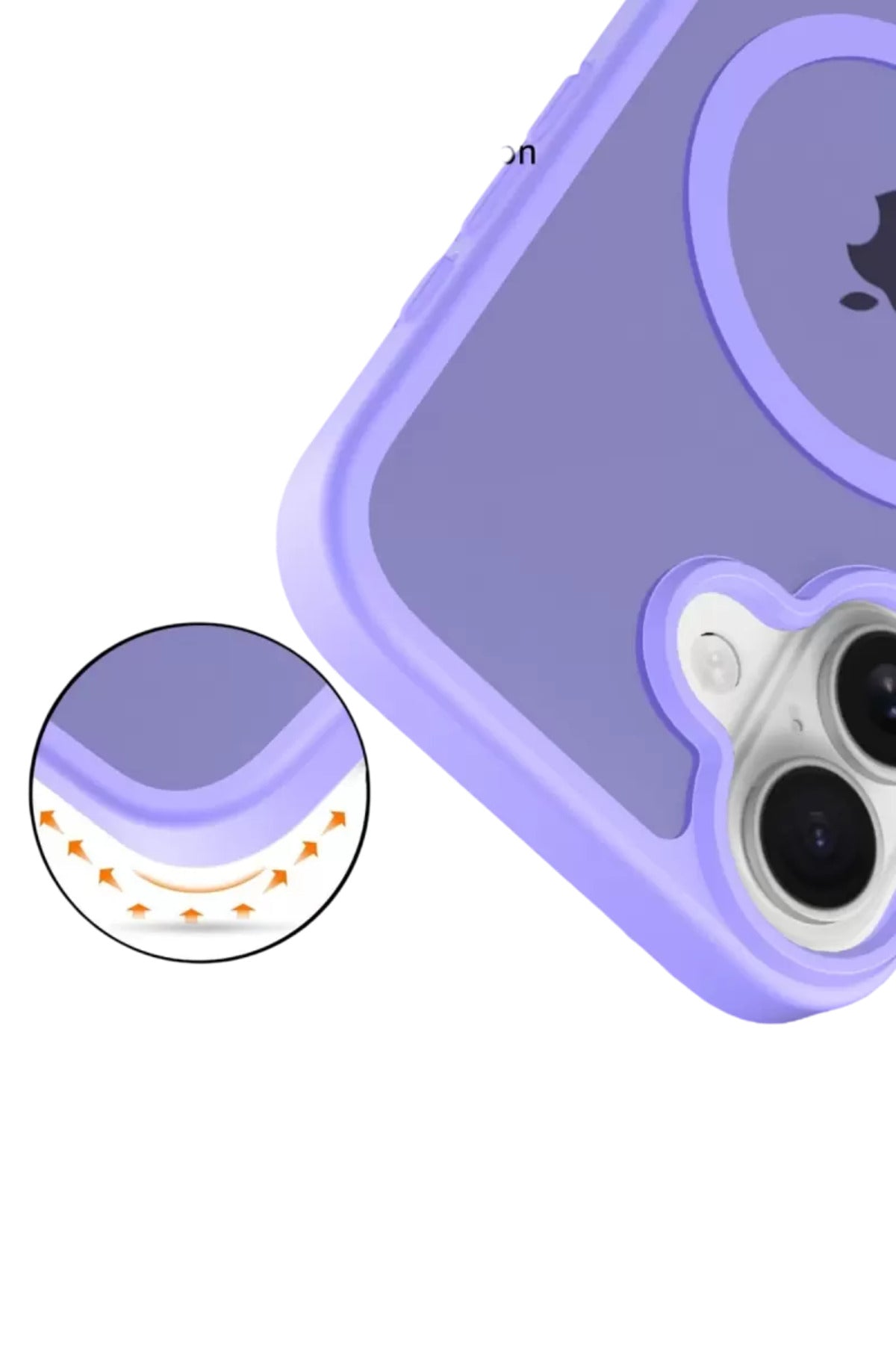 Joko Apple iPhone 17 Uyumlu Jota Magsafe Kapak - Lila