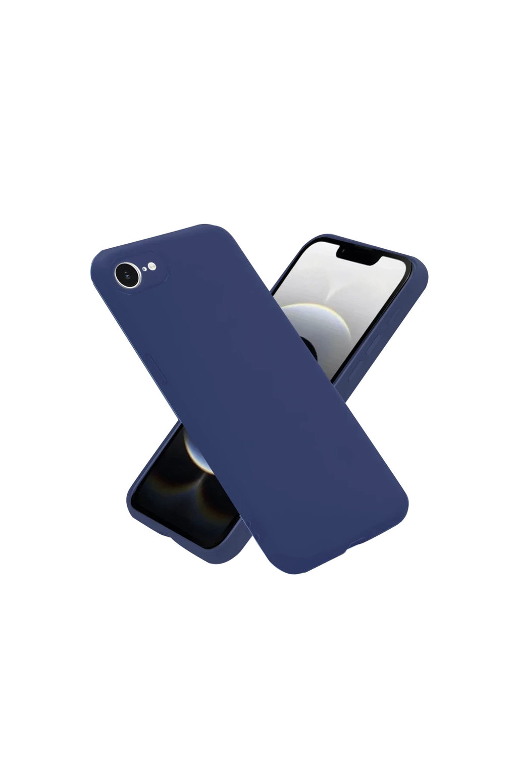 Apple iPhone 16E Uyumlu Kılıf First Silikon - Lacivert