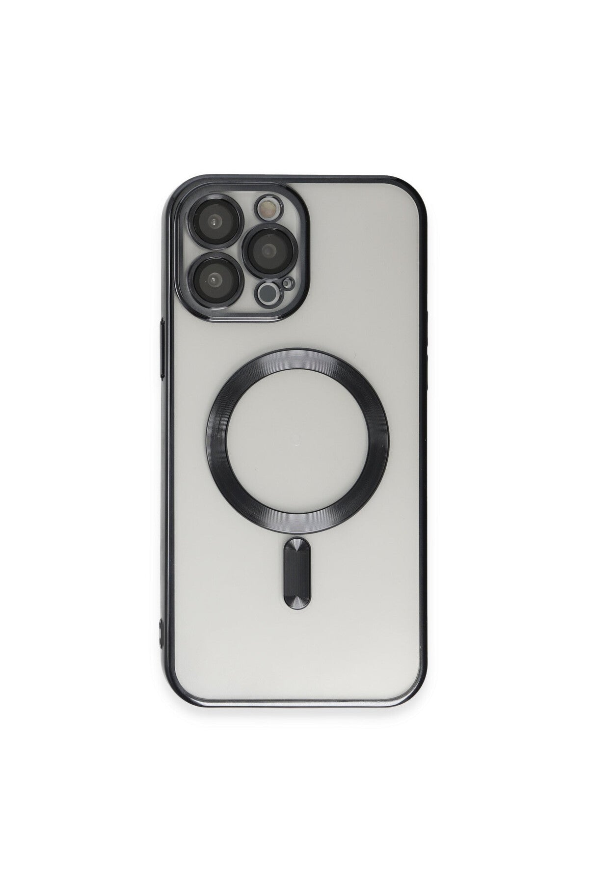 Apple iPhone 15 Pro Max Uyumlu Kılıf Kross Magneticsafe Kapak - Siyah