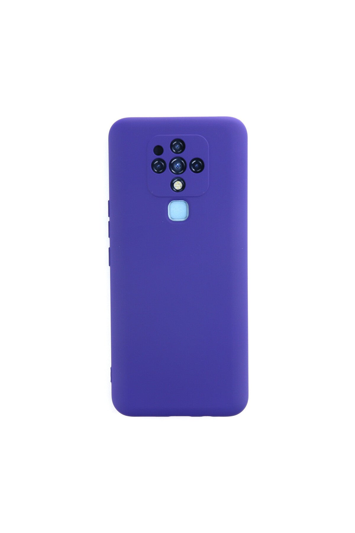 Tecno Camon 16 Uyumlu Kılıf Nano içi Kadife Silikon - Mor