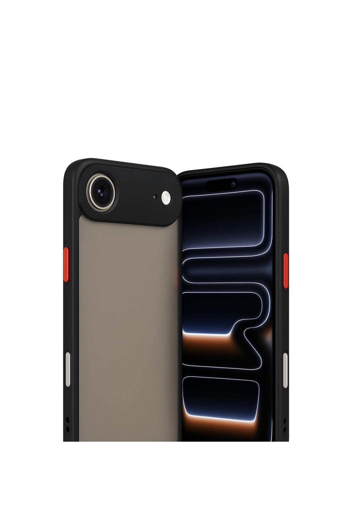 Apple iPhone 17 Air Uyumlu Kılıf Montreal Silikon Kapak - Siyah