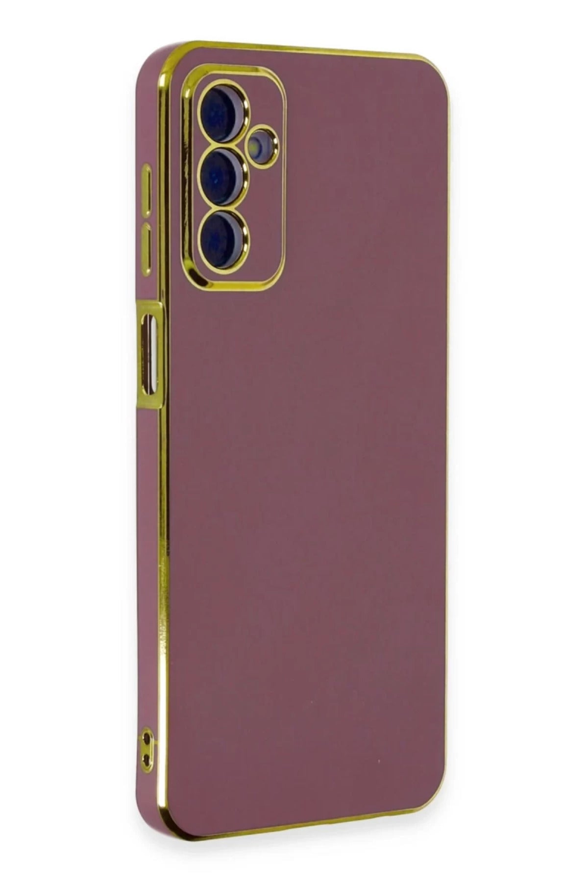 Samsung Galaxy M23 Uyumlu Kılıf Volet Silikon - Kırmızı