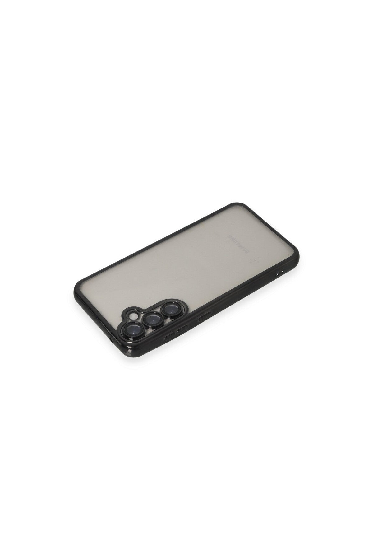 Samsung Galaxy S23 FE Uyumlu Kılıf Lensli Silikon - Siyah