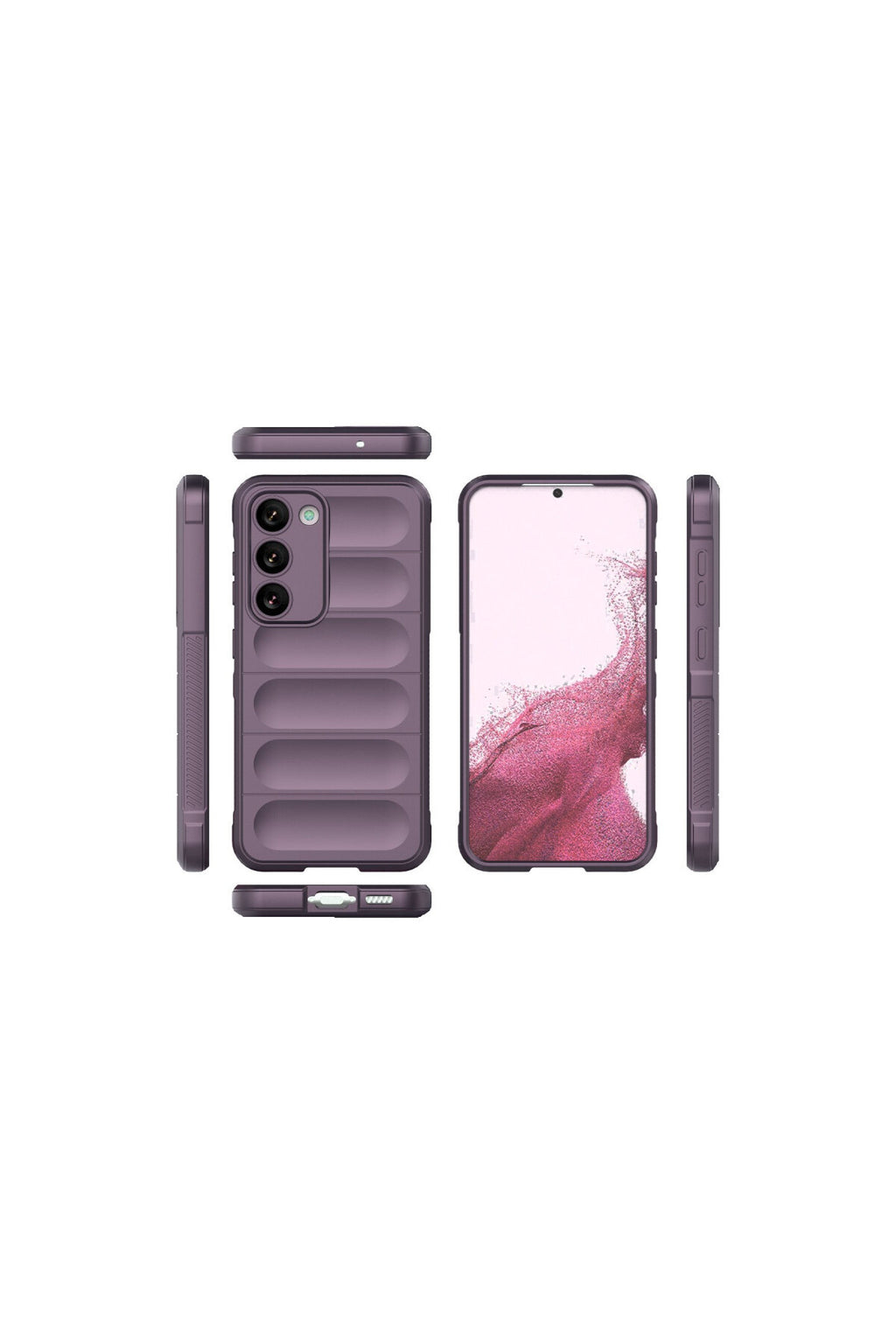 Samsung Galaxy S23 Plus Uyumlu Kılıf Optimum Silikon - Mor