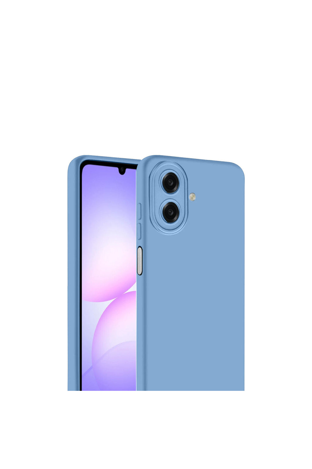 Samsung Galaxy A07 4G Uyumlu Nano içi Kadife Silikon - Mavi