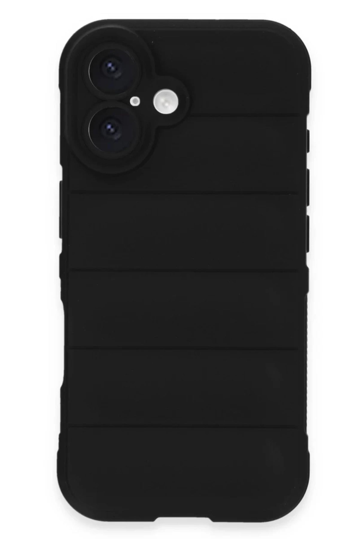 Apple iPhone 16 Uyumlu Kılıf Optimum Silikon - Siyah