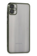 Samsung Galaxy A05 Uyumlu Kılıf Lensli Silikon - Yeşil