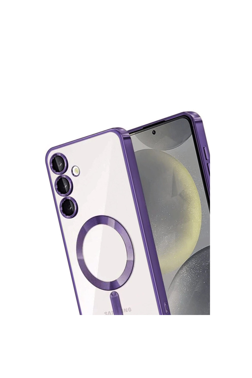 Samsung Galaxy A15 4G Uyumlu Kross Magneticsafe Kapak - Mor