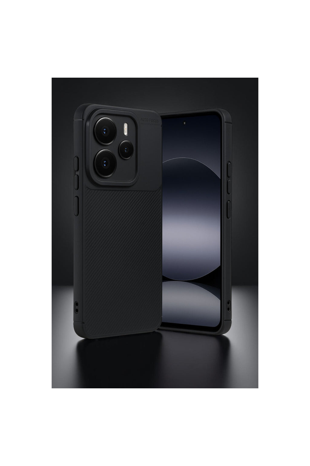Xiaomi Note 14 5G Auto Focus Karbon Kapak - Siyah