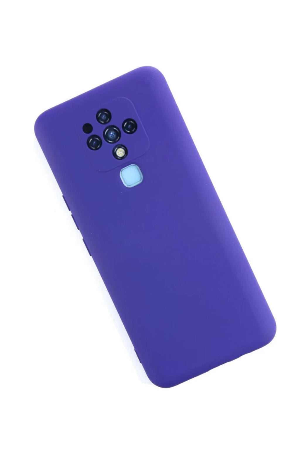 Tecno Camon 16 Uyumlu Kılıf Nano içi Kadife Silikon - Mor