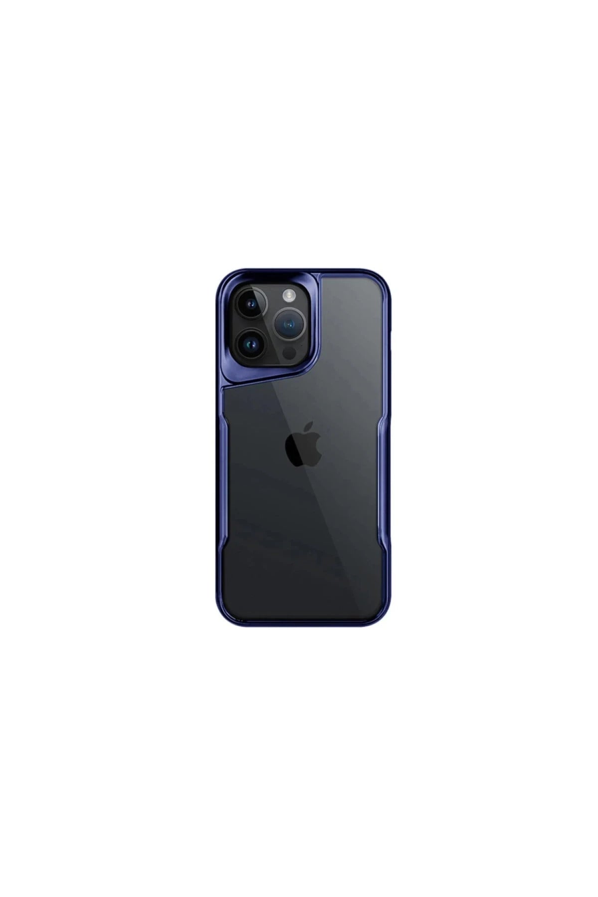 Apple iPhone 16 Pro Uyumlu Kılıf Boyi Silikon Kapak - Lacivert