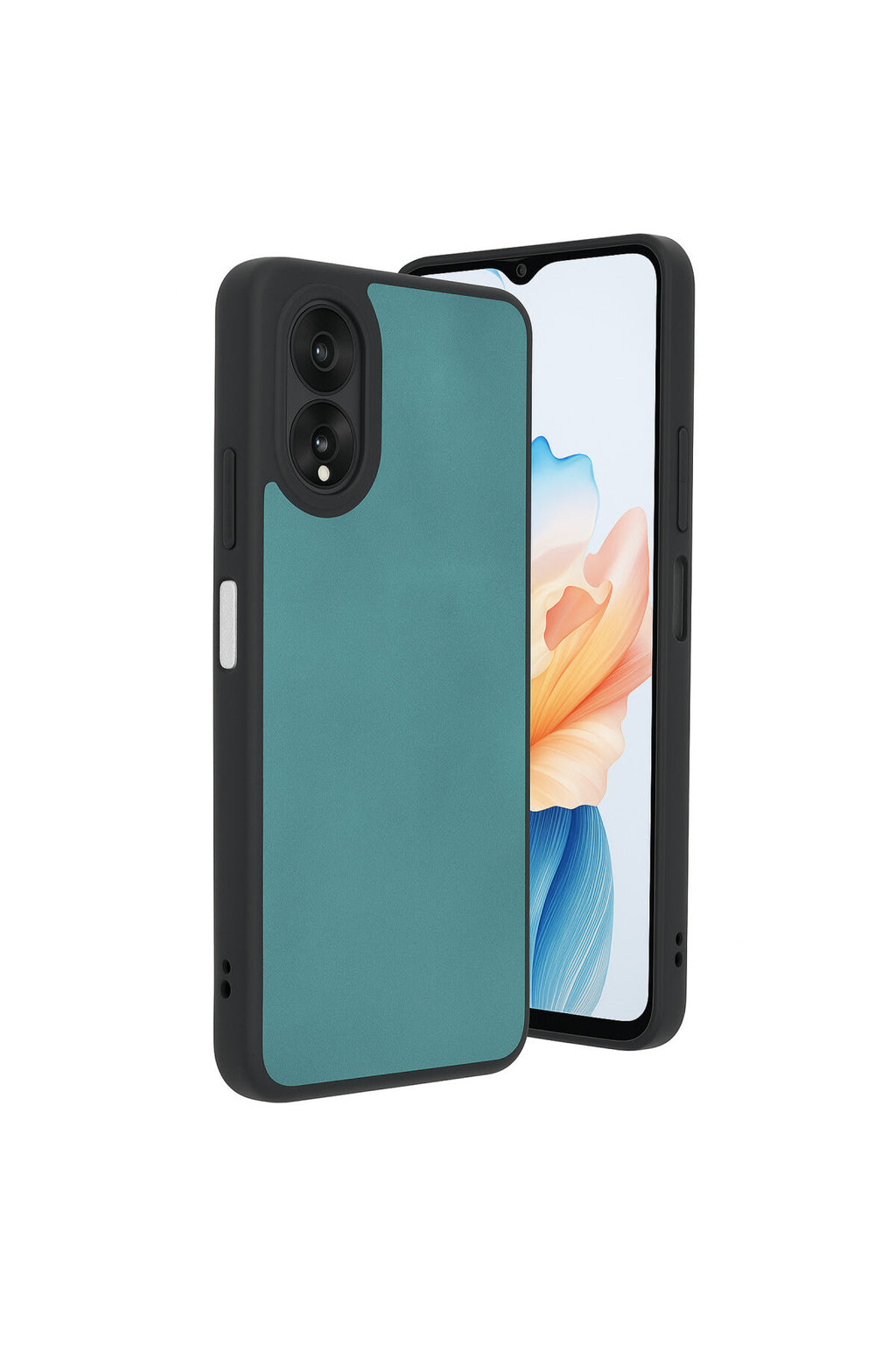 Oppo A38 Uyumlu Kılıf Aras Deri Kapak - Açık Yeşil
