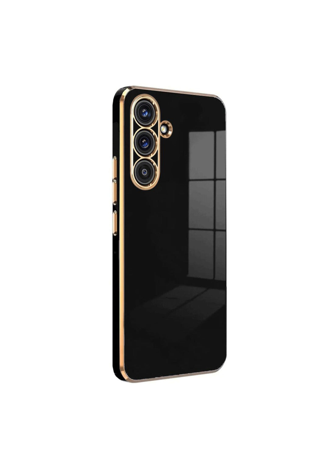 Samsung Galaxy M34 5G Uyumlu Kılıf Volet Silikon - Siyah