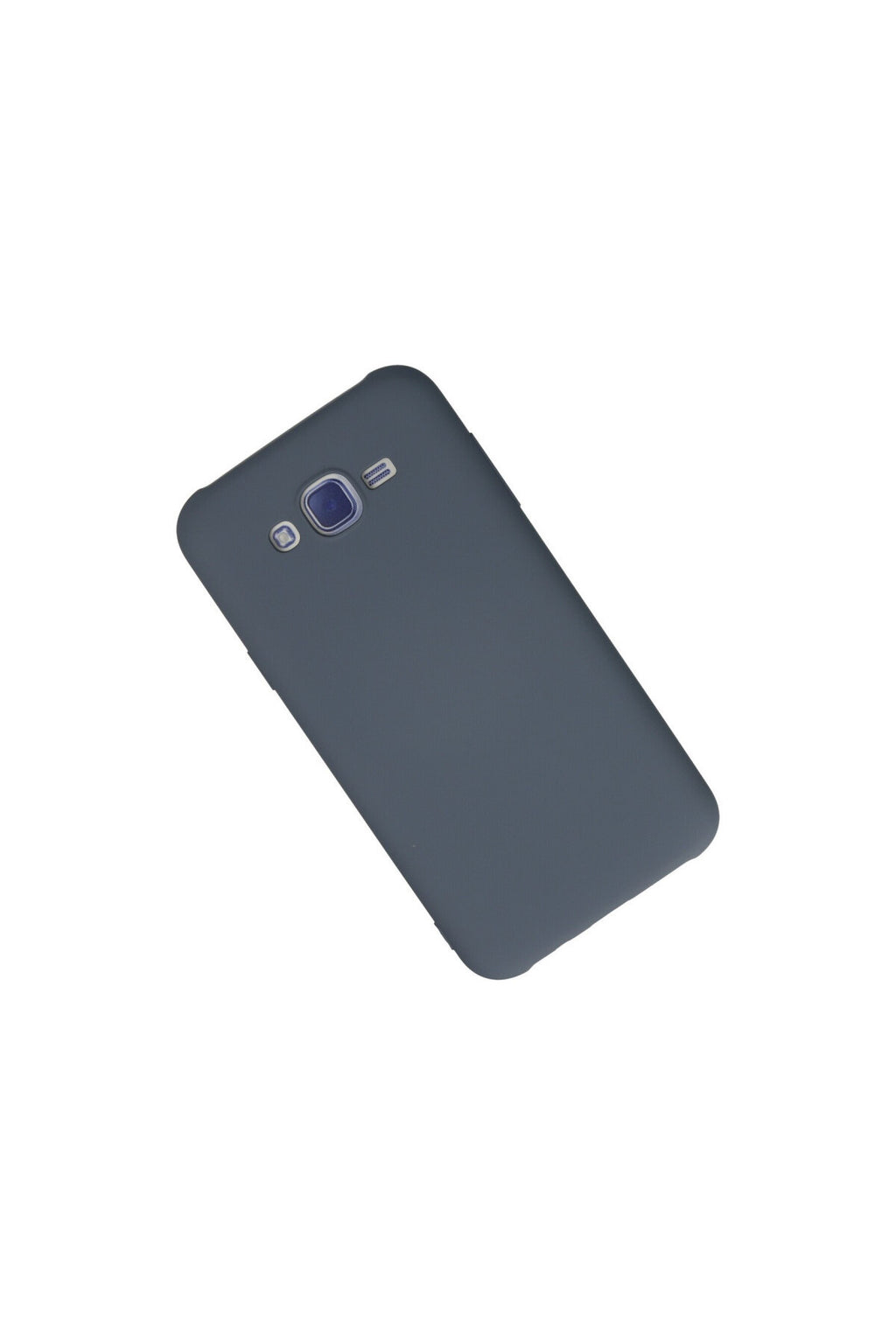 Samsung Galaxy J7 Uyumlu Kılıf Nano içi Kadife Silikon - Gri