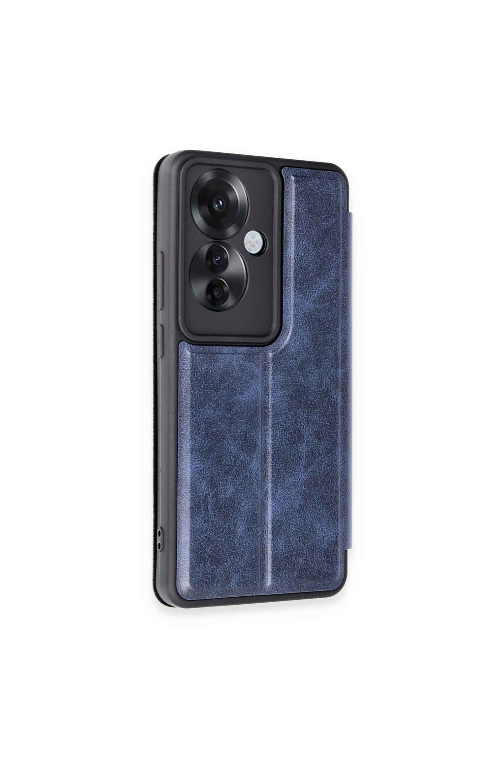 Oppo Reno 11F Uyumlu Kılıf Flip Cover - Lacivert