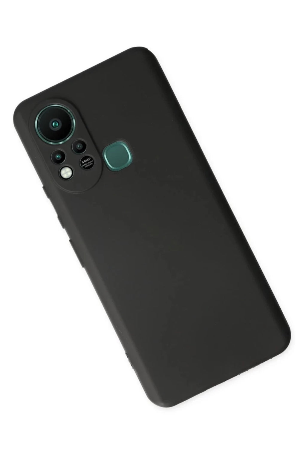 İnfinix Hot 11s Uyumlu Kılıf First Silikon - Siyah