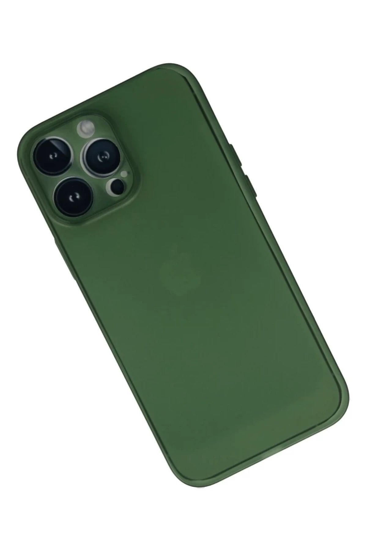 Apple iPhone 13 Pro Uyumlu Kılıf PP Ultra İnce Kapak - Yeşil