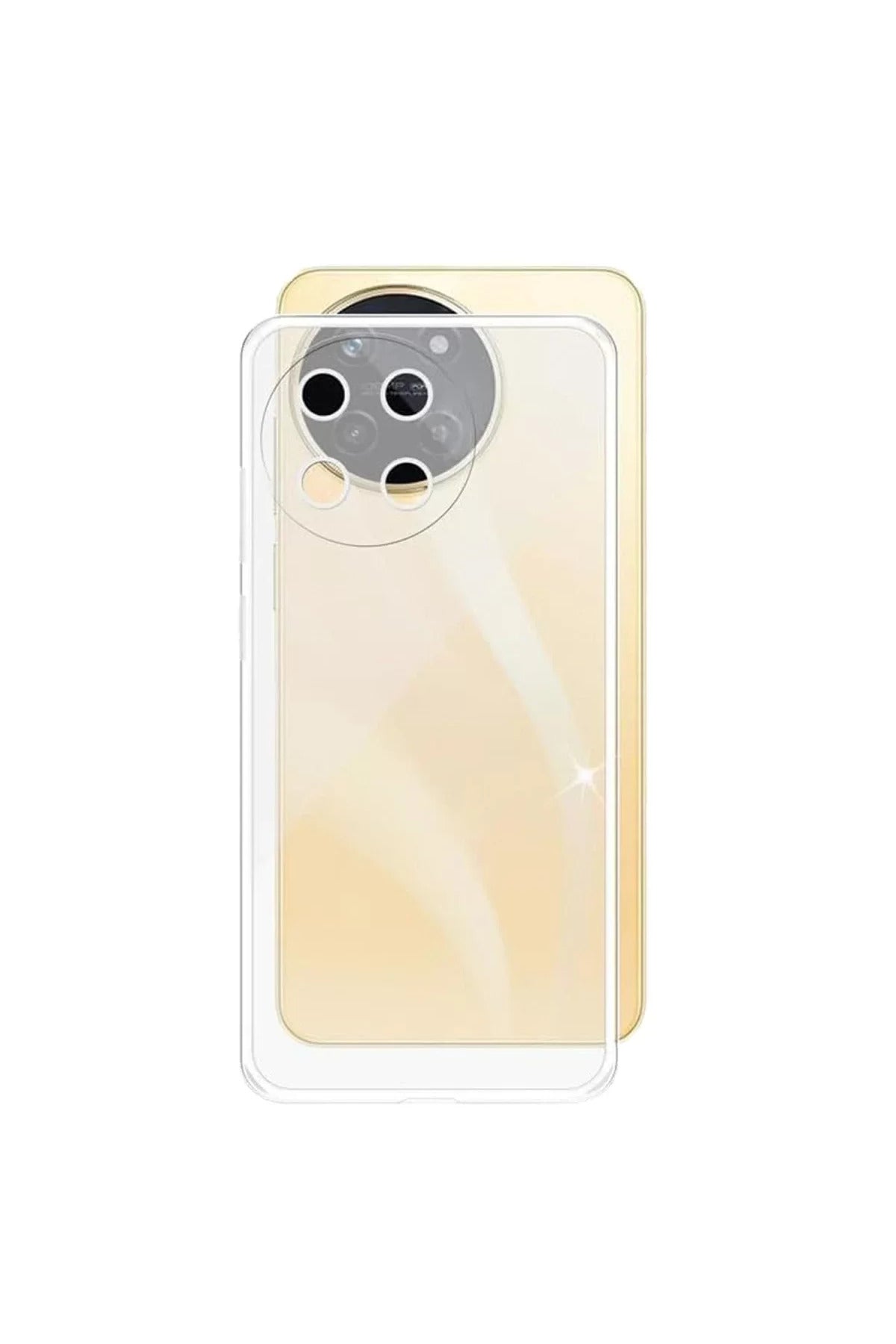 Realme 11 Uyumlu Kılıf Lüx Şeffaf Silikon
